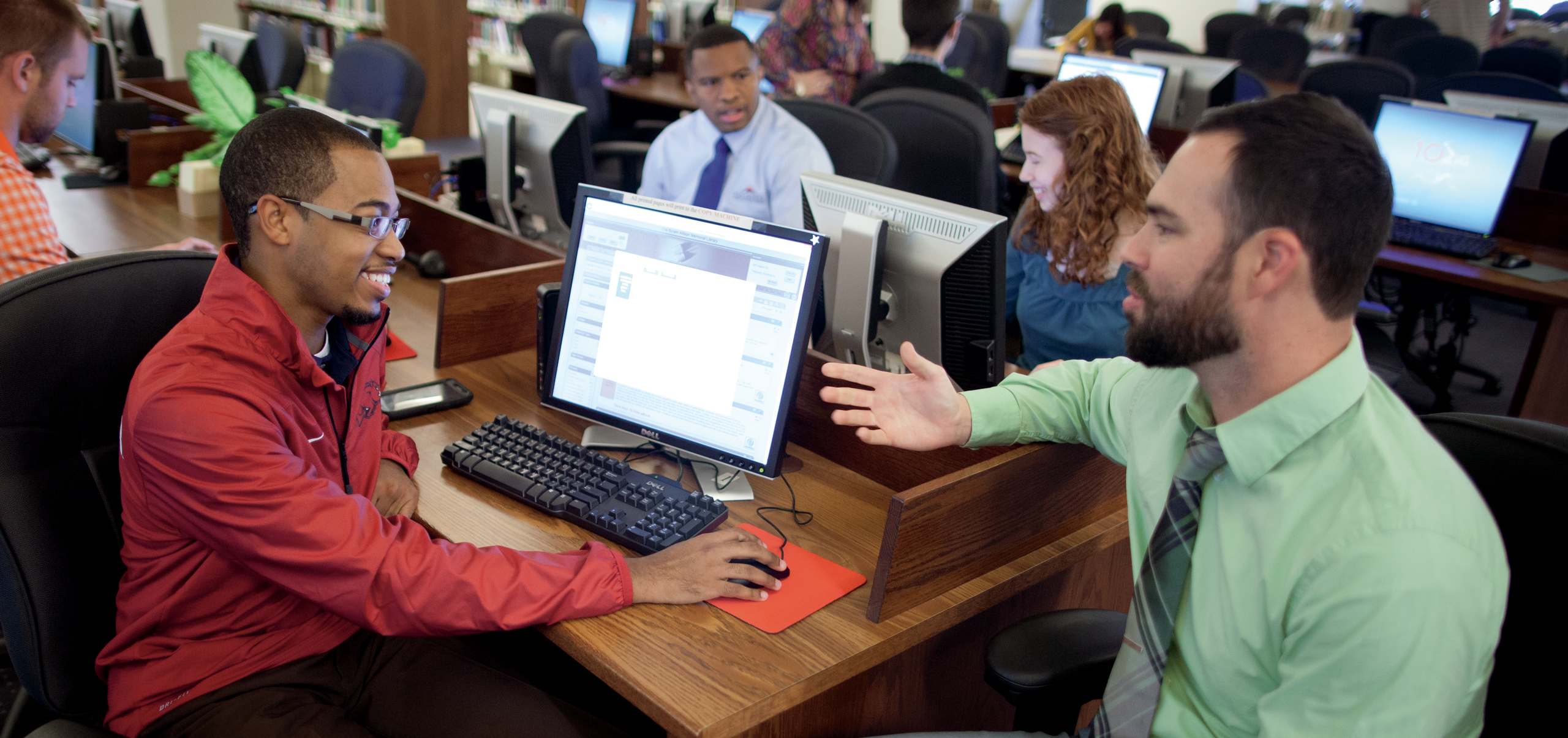 Computers in library