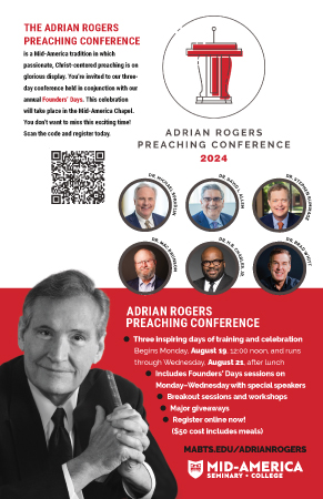 Media Kit Adrian Rogers Preaching Conference 2024 MABTS