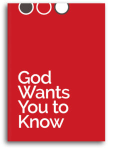 God Wants You to Know Gospel tract